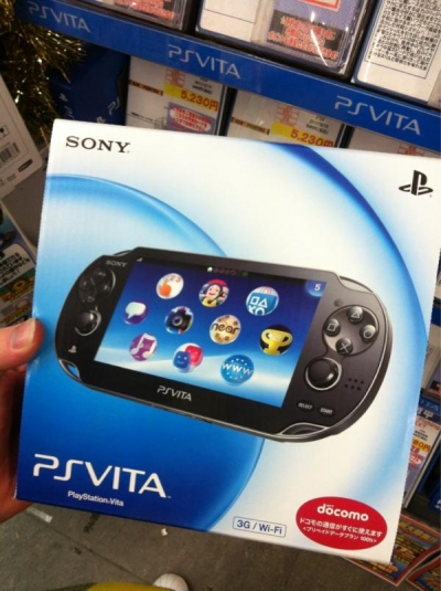 Японская PS Vita собрана в Китае