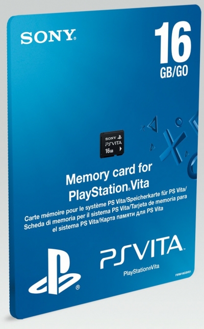 Упаковка карты памяти PS Vita
