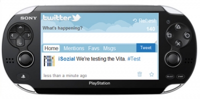 Скриншоты Twitter, Facebook и Foursquare