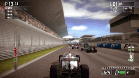 F1 2011: Сравнение скриншотов PS Vita и 3DS 